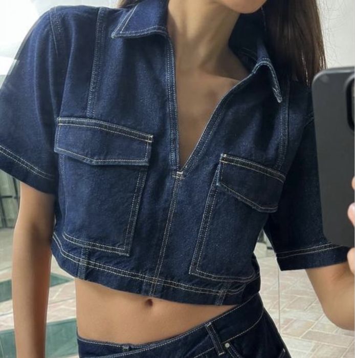Джинсова Сорочка Zara