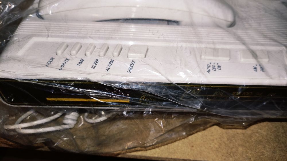 Radio telefon zegar 3w1