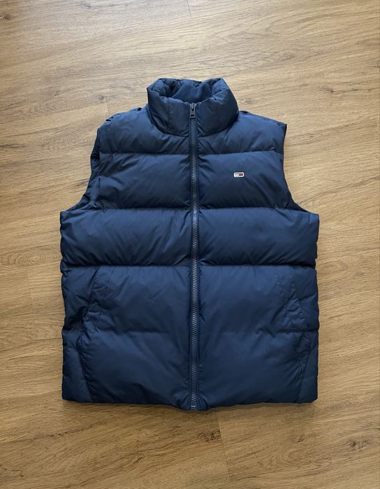 Bezrękawnik puchowy Tommy Hilfiger Down Vest kamizelka kaczy puch