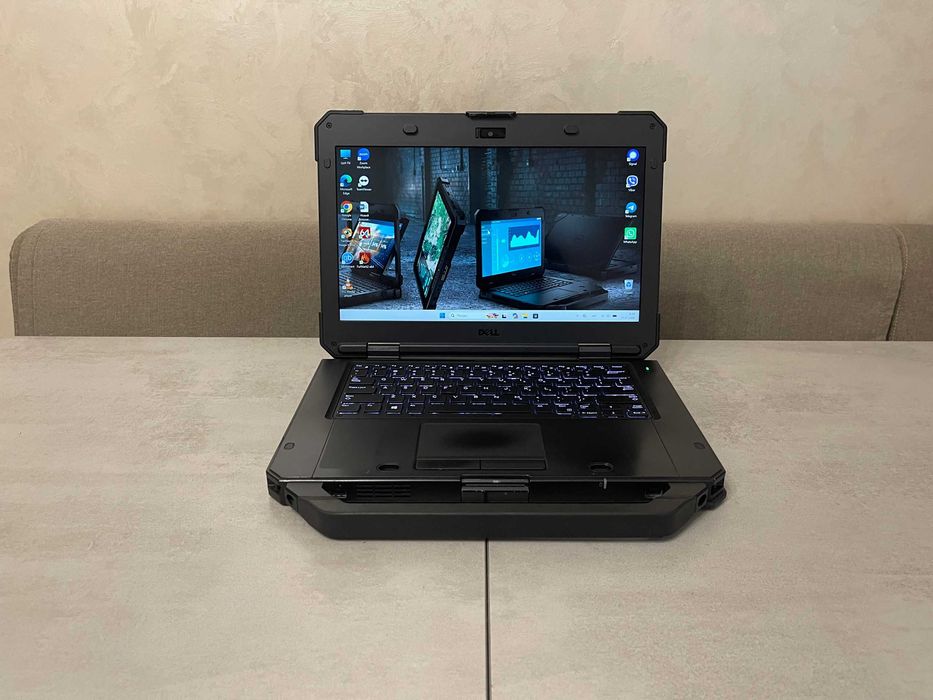 Захищений ноутбук Dell 5420 Rugged, 14" FHD IPS 1000 nit, i7-8650U, 16GB, 512GB SSD, AMD Radeon RX540 4GB