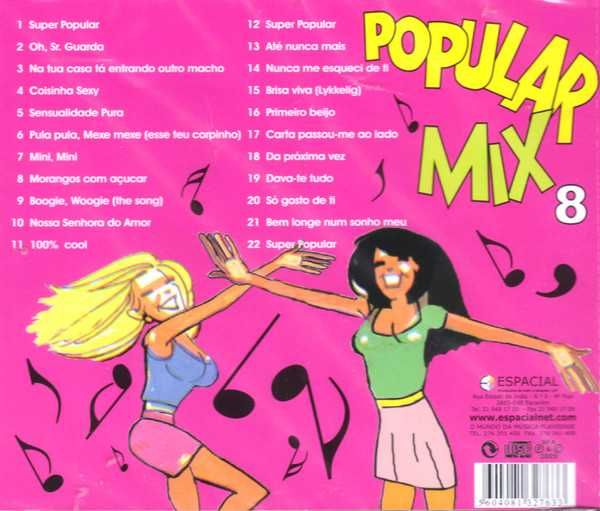 Os 7 Magníficos – Popular Mix 8 CD