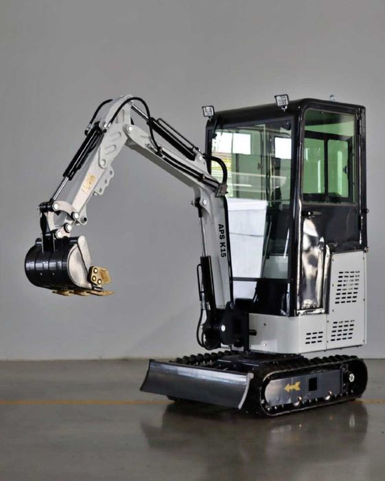 Mini koparka z kabiną APS K15 | 1200 kg | Silnik KD192 | NOWA