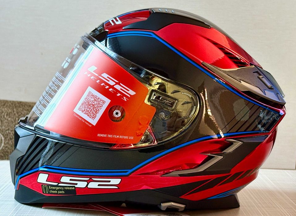 Capacete NOVO LS2 Challenger Carbon/Kevlar (40% DESCONTO) Tam S