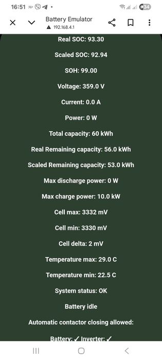 Система накопичення енергії Deye 30 кВт  + батарея  Tesla Lfp 60 кВт