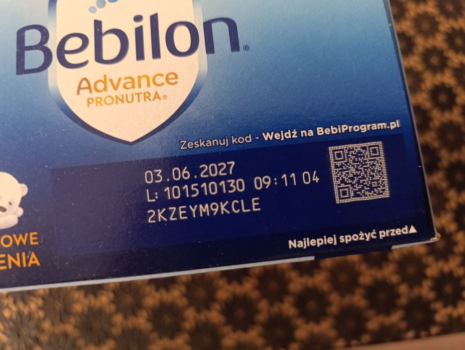 55Bebilon Advance Pronutra 1 2x500g