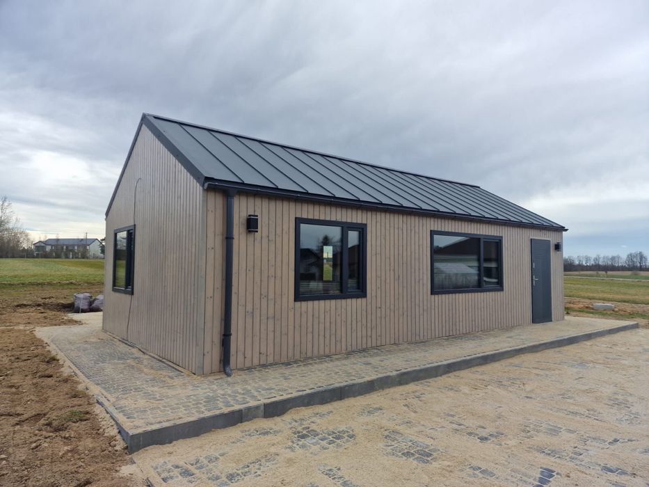 Dom szkieletowy 50m2 stan deweloperski