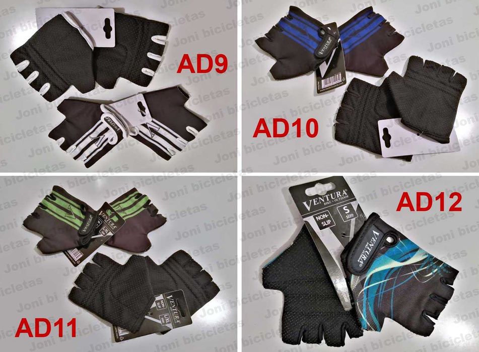 Luvas para bicicleta clássica, MTB, BMX e outros desportos