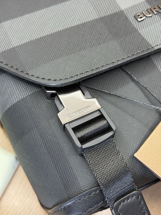 Burberry Black Small Wright Bag