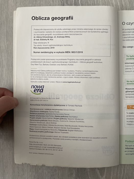 Nowa Era oblicza geografii 1