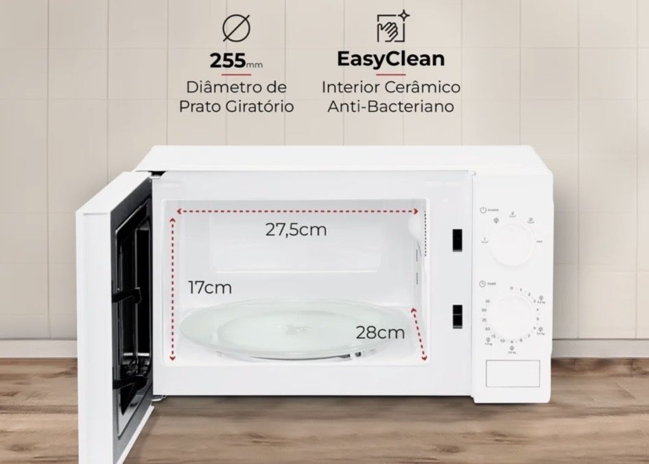 microondas FLAMA 1847FL 20L branco