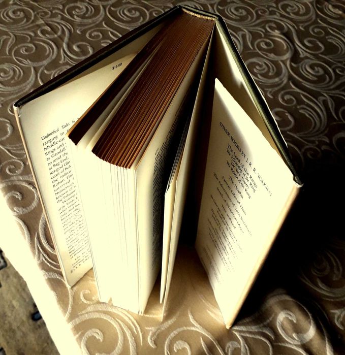 J R R Tolkien - Unfinished Tales - 1st edition USA 1980