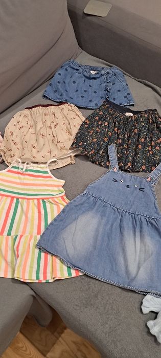 Paczka ubranek dla dziewczynki rozmiar 86