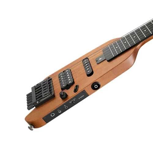 DONNER HUSH-X NATURAL gitara elektryczna + pokrowiec + akcesoria