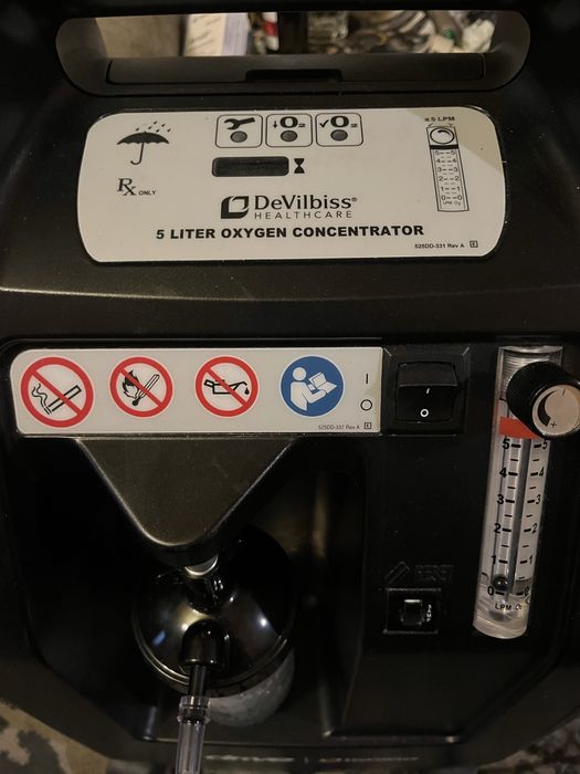 Koncetrator tlenu 6 miesięcy gwarancji.