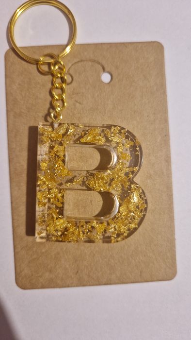 Breloczek litera imienia B
