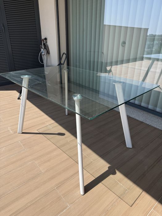 Mesa de vidro 1,40x0,90