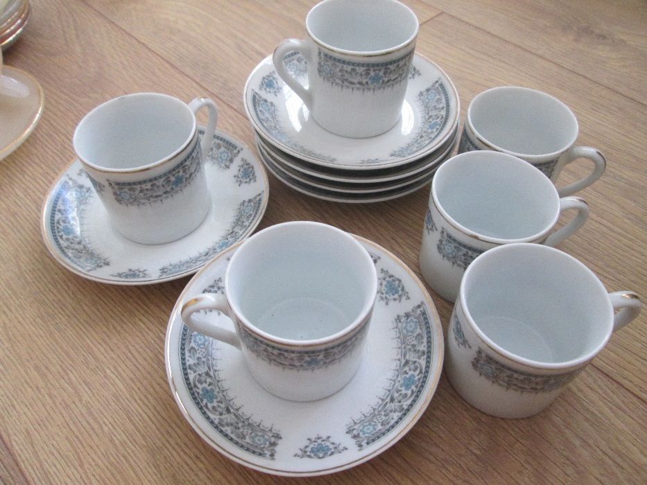 Conjunto 6 chavenas chá