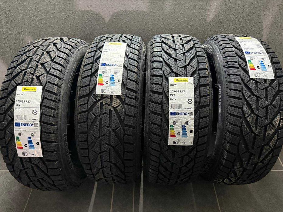205 / 55 r17 ЗИМА Kormoran Snow 95V XL Нові 25 рік