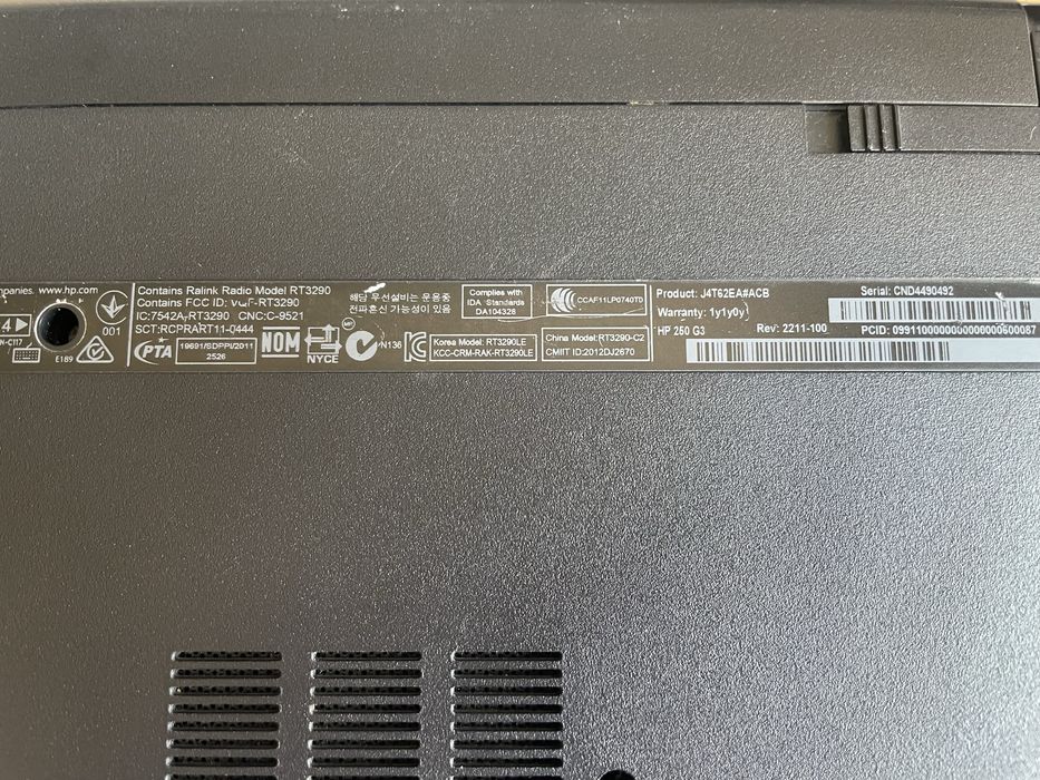 Ноутбук HP 17 дюймів