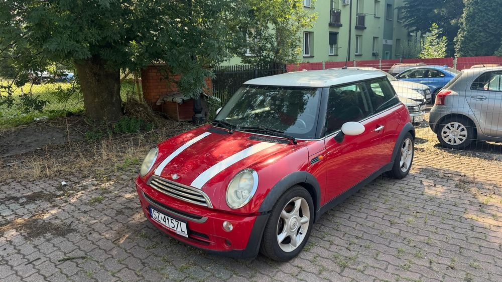 Mini Cooper 1,6 LPG, Klima, Uszkodzona skrzynia biegów