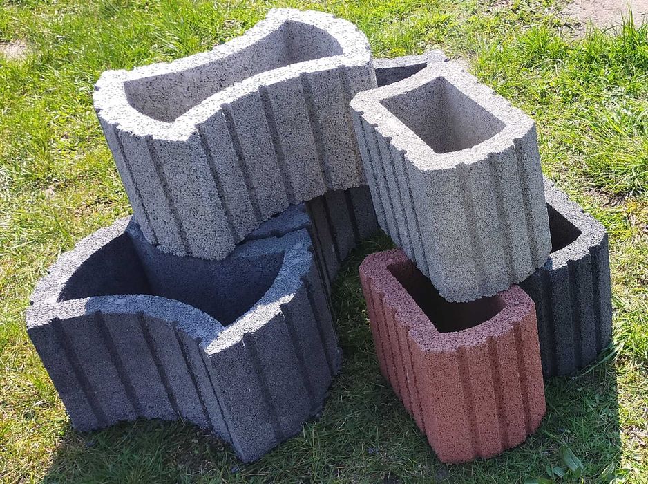 CUKIEREK Gazony Ogrodowe Gazon Donica Betonowa Ósemka NOWE PRODUCENT