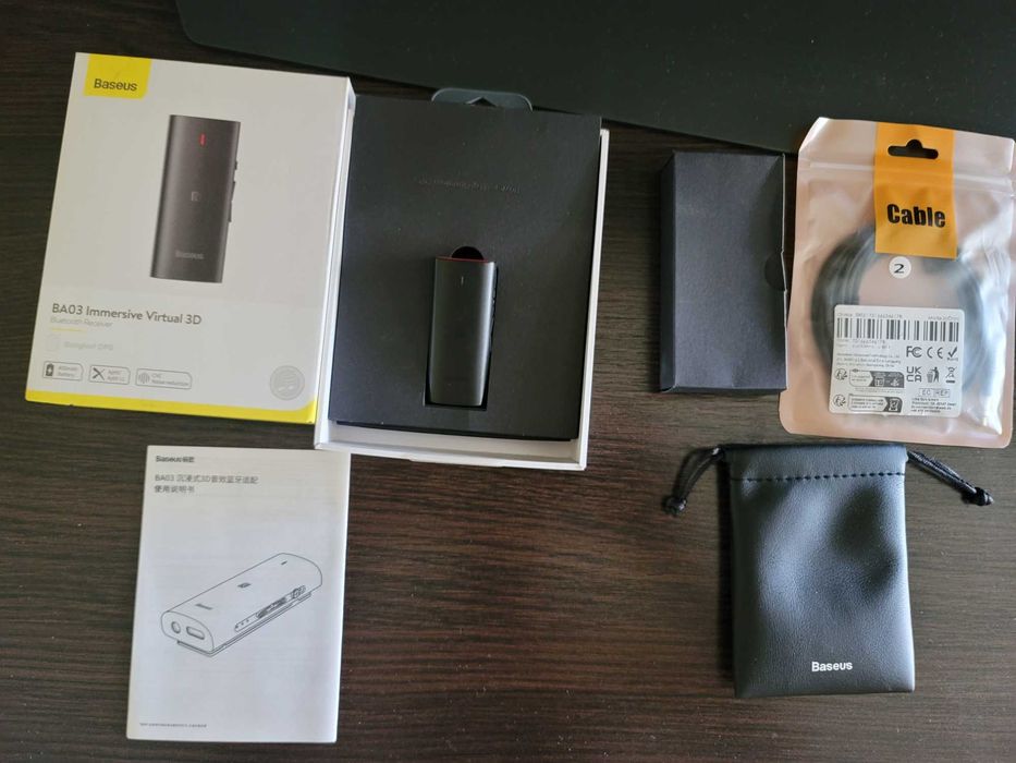 Bluetooth ресивер Baseus BA03 Immersive Virtual 3D