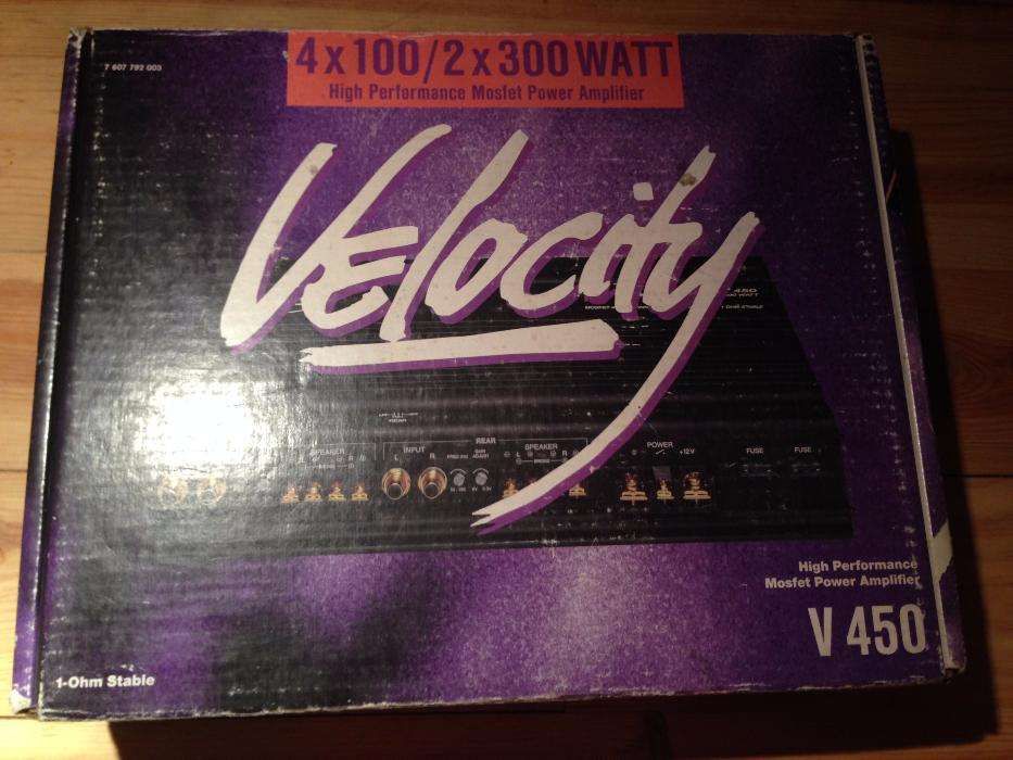 VELOCITY V450 Amplifier64738352941826122