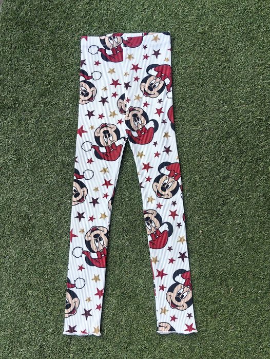 Legginsy świąteczne Disney 134 cm