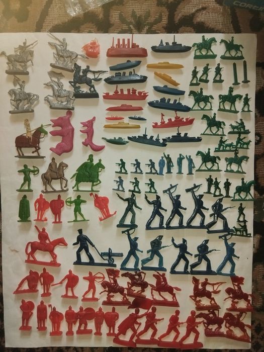Солдатики времен СССР