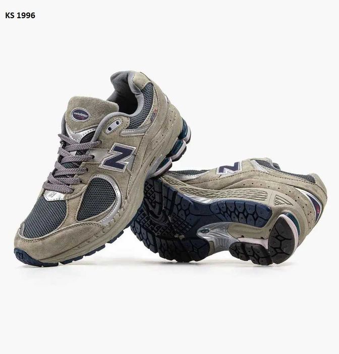 Кросівки New Balance 2002R Gray Dark. Арт: KS 1996