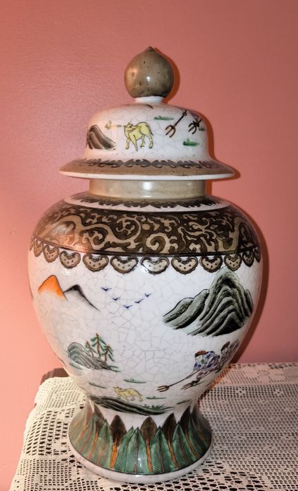 Vaso antigo em loiça