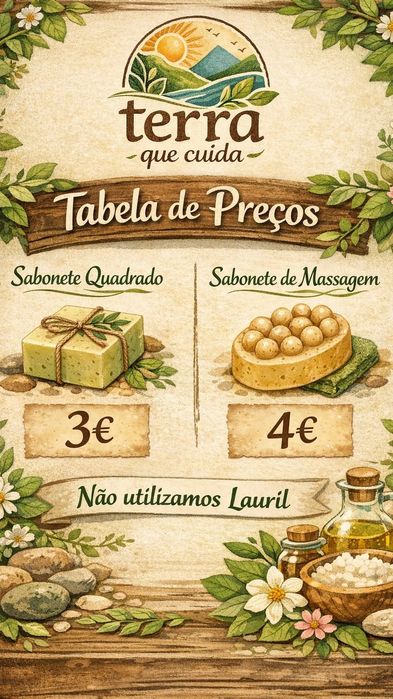 Sabonetes artesanais