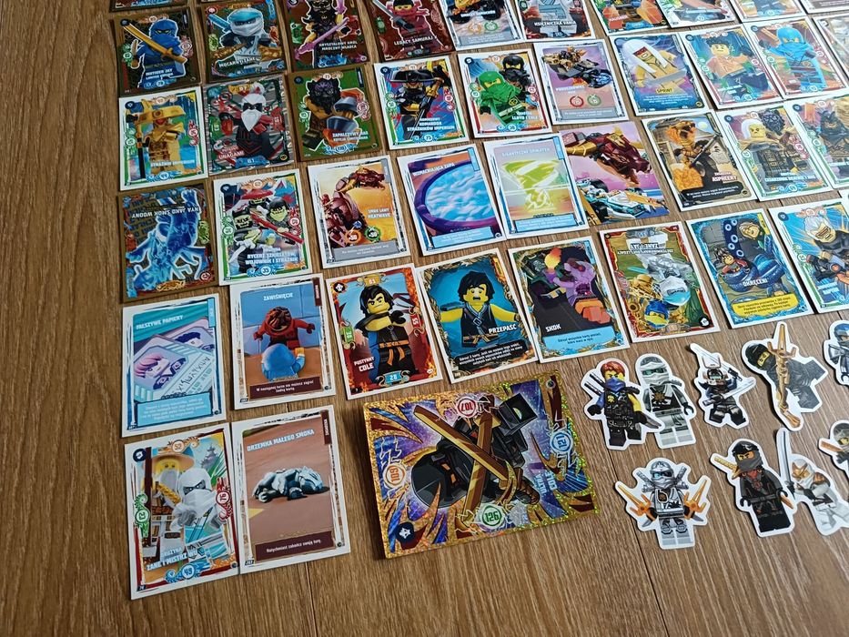 Karty Lego Ninjago 60 szt + 22 naklejki gratis Toruń • OLX.pl