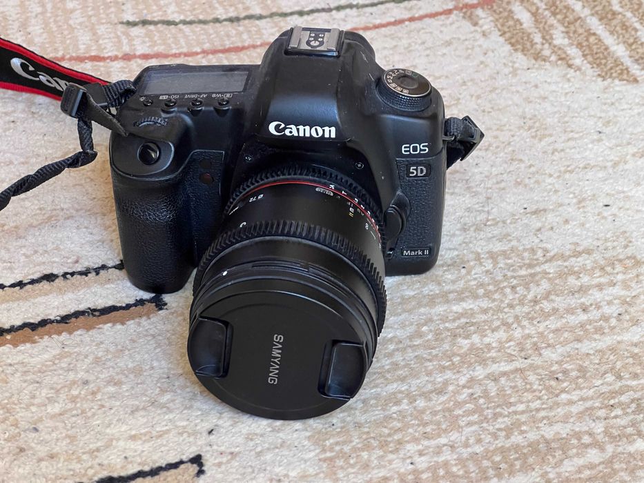 Canon EOS 5D Mark II Body, 6 baterii, 3 karty, ładowarka - Tylko 55 029 zdjęć zrobionych !!!