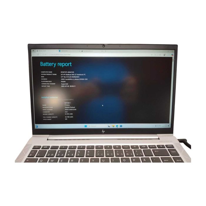LAPTOP | HP EliteBook 845 G7 | Ryzen 3 | 4G LTE | 8GB | 256SSD | Win11