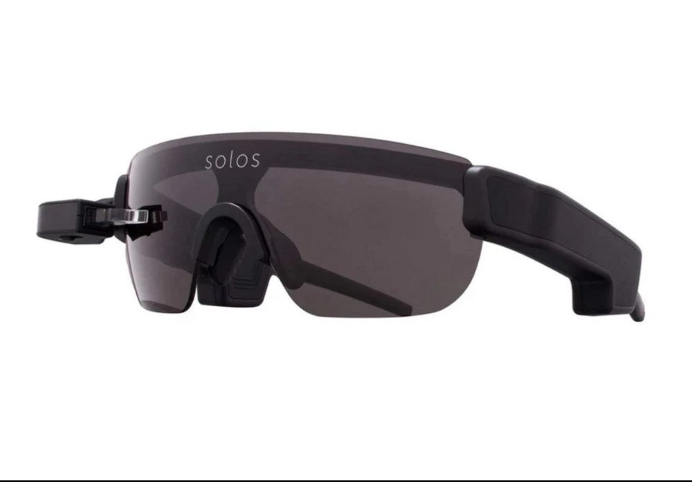 Смарт-очки Solos AirGo (Vista) — проф HUD-дисплей для  велосипедистов и байкеров.
