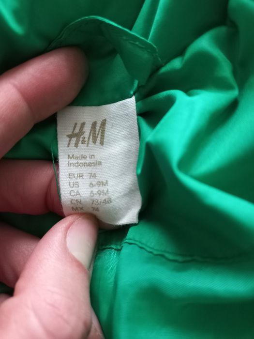 Куртка H&M дитяча, штани Next 6-9 міс