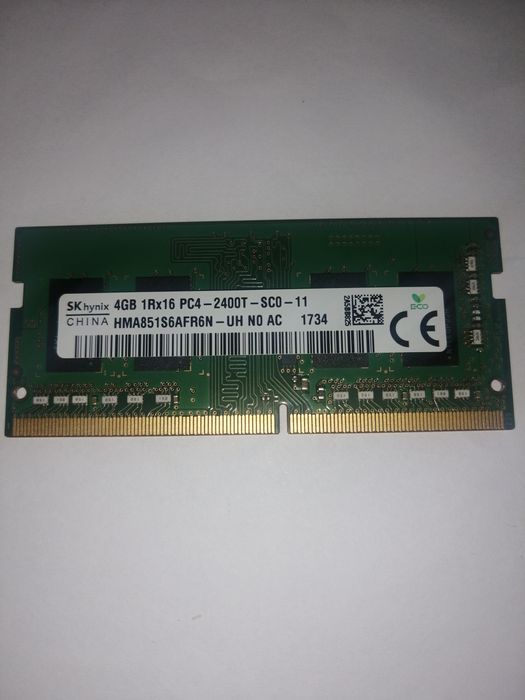 Оперативна пам'ять  для ноутбука ddr4 - 4gb