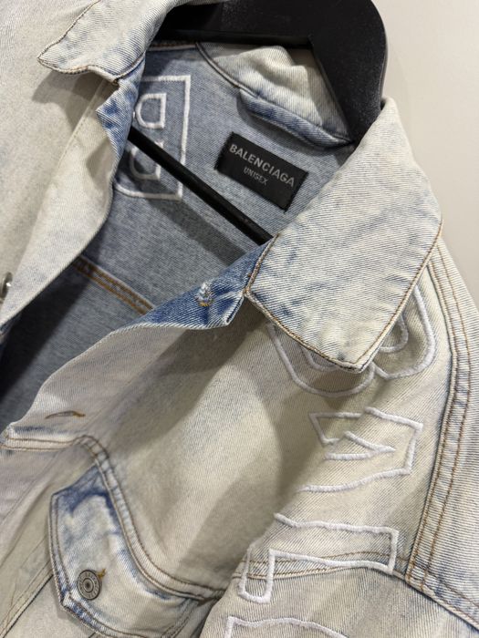 Джинсовая куртка Balenciaga унисекс