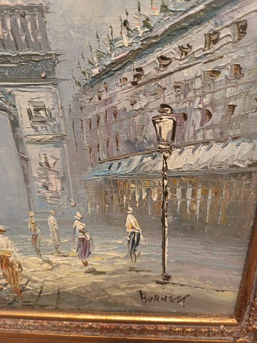 Obraz olej na płótnie.