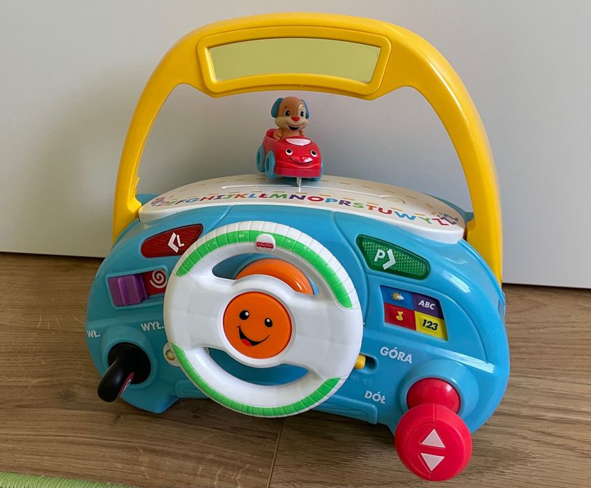 Kierownica Fisher-Price interaktywna zabawka