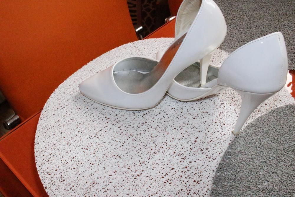 Skórzane szpilki,ślub,wesele