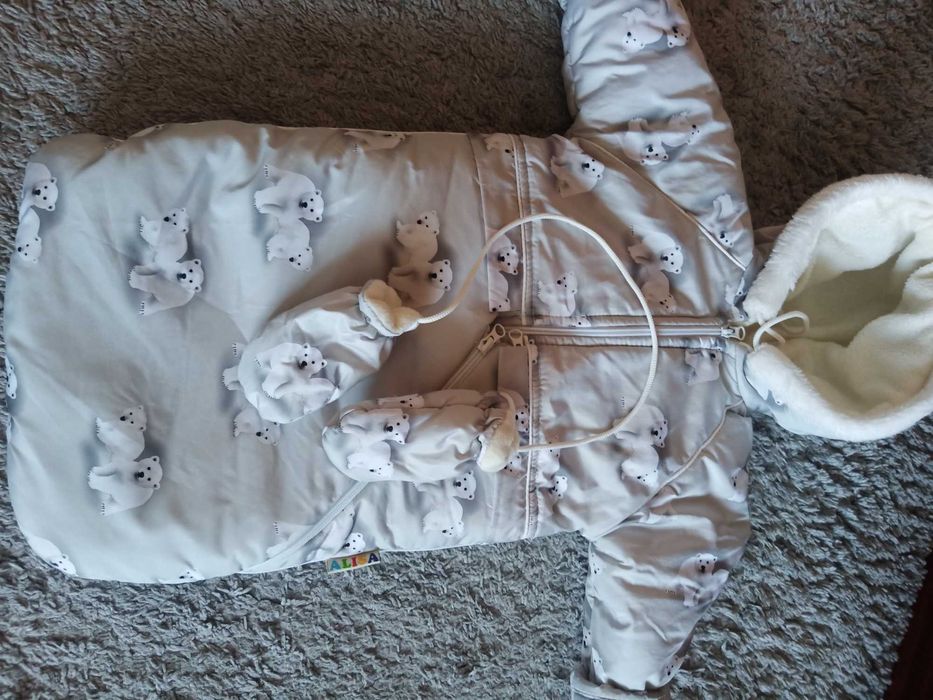 Комбинезон 2 в 1 универсальный трансформер от 0-18 мес.