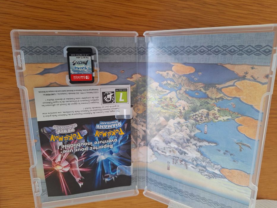 *USADO 5 VEZES!* Nintendo Switch OLED Branca + Pokemon Legends Arceus