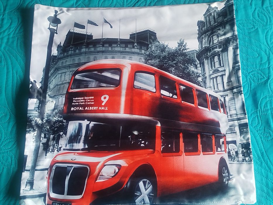 Capa para almofada Londres 45cm x 45cm