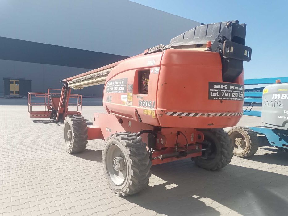 Podest teleskopowy JLG 660SJ podnośnik JLG 660 SJ zwyżka