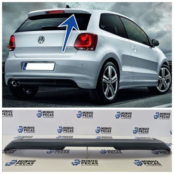 Aileron | Spoiler Mala Vw Polo 6R Look R-Line (2009-Up)