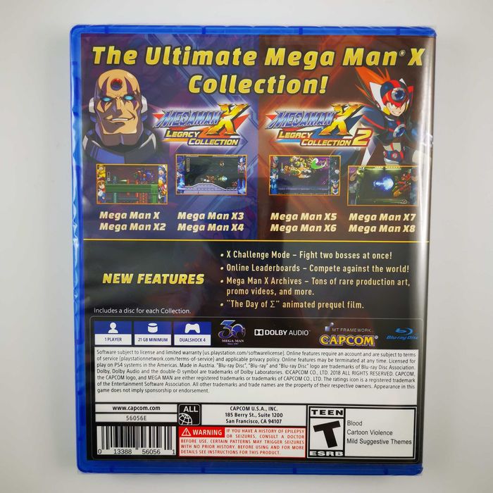 Mega Man X Legacy Collection 1+2 PS4 Nowa