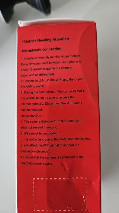 Mini câmara vigilância Wi-Fi