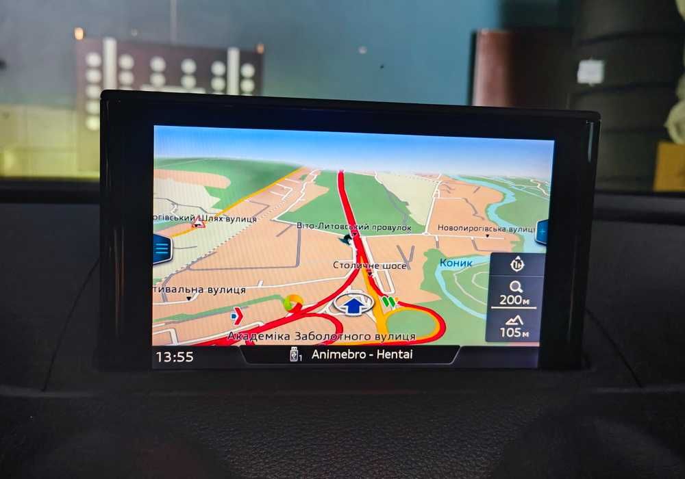 Мультимедиа Навигация Экран Audi A3 S3 RS3 Apple CarPlay Android Auto